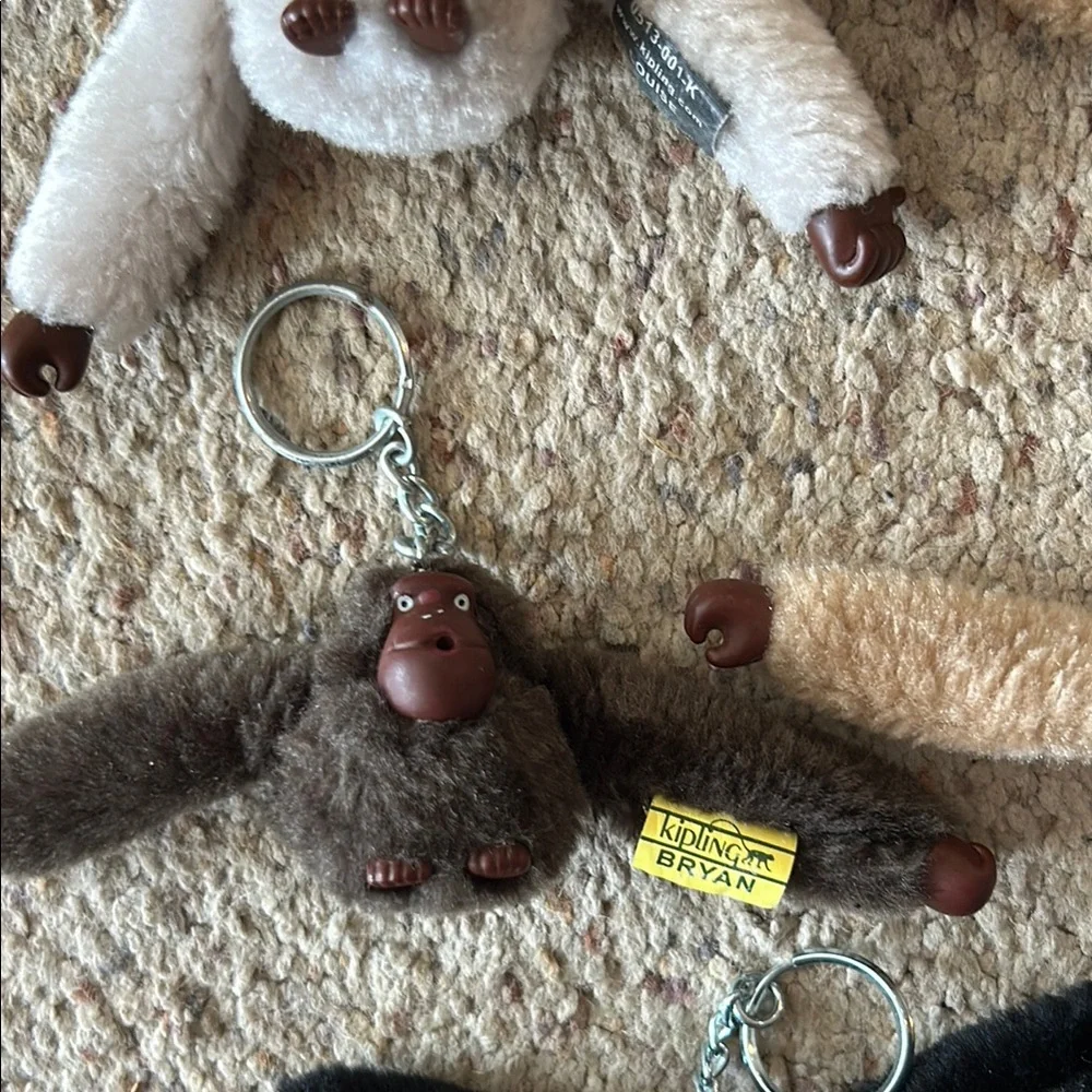 Kipling Monkey Keychain Set - Picture 4 of 8